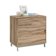 Sauder Portage Park Commercial Office File Cabinet, L: 30.35" x W: 19.45" x H: 29.76", Kiln Acacia Finish