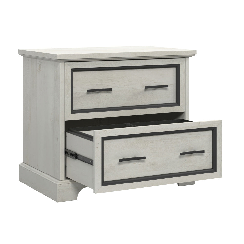 Sauder Carolina Grove 2-Drawer Lateral File Cabinet, Winter Oak Finish