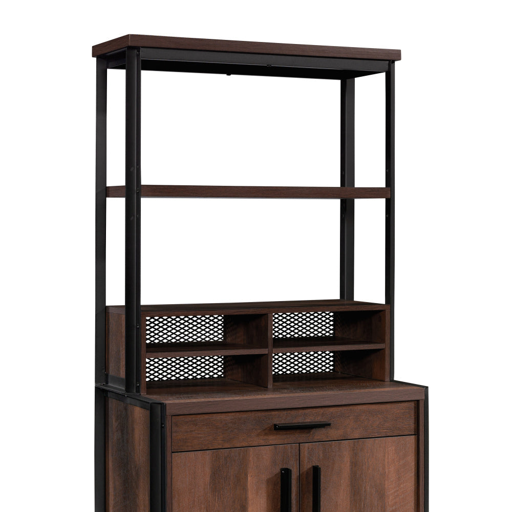 Briarbrook Library Hutch Barrel Oak