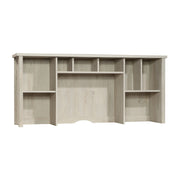 Sauder Costa Hutches + Returns, Desk Hutch with Adjustable Shelf, Credenza Desk Hutch - Chalked Chestnut Finish