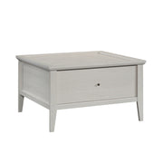 Sauder Larkin Ledge Coffee Table with Drawer, Glacier Oak Finish
