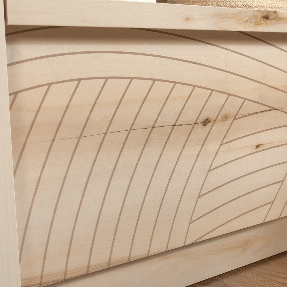 Harvey Park 1-Drawer Nightstand Pacific Maple