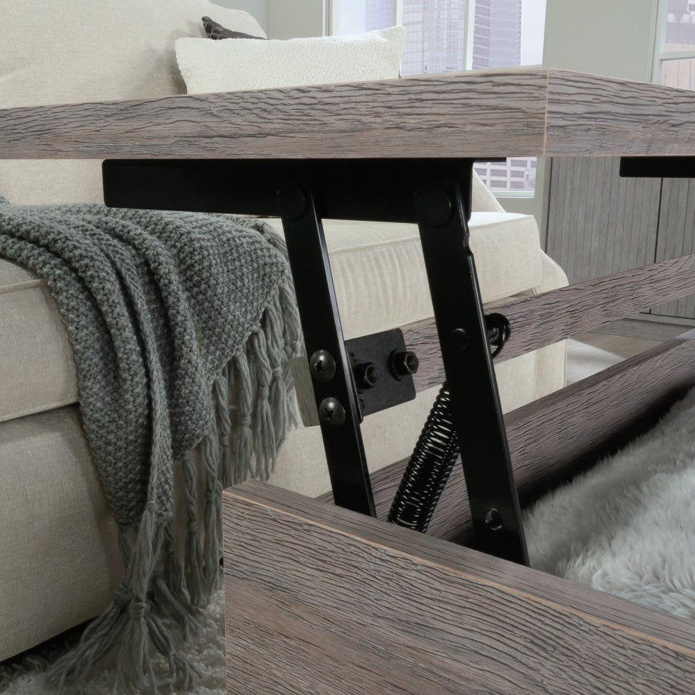 East Rock Lift-Top Coffee Table Ashen Oak