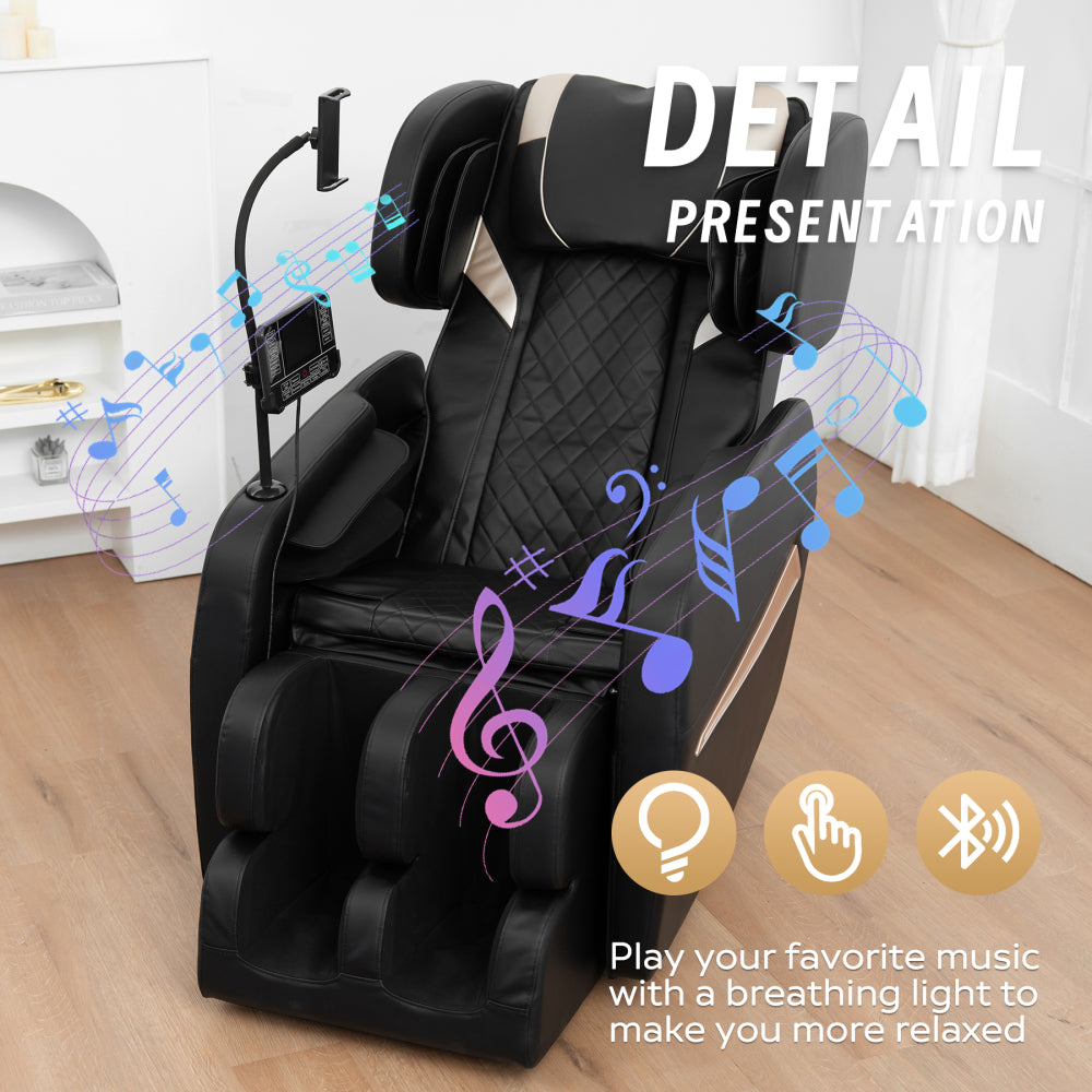 Massage Chair Recliner with Zero Gravity with Full Body Air Pressure