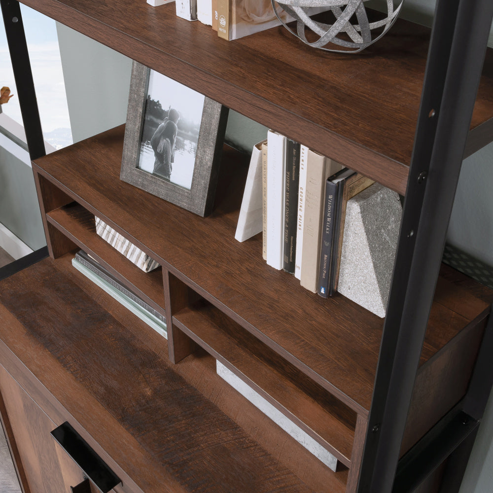 Briarbrook Library Hutch Barrel Oak