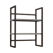 Sauder Manhattan Gate 32" W 2-Shelf Library Hutch, Mystic Oak