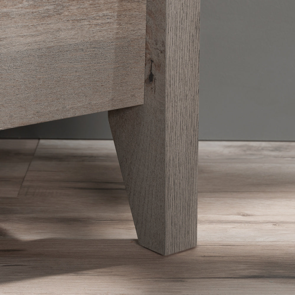 Corner TV Stand, For TVs up to 50", Brown finish