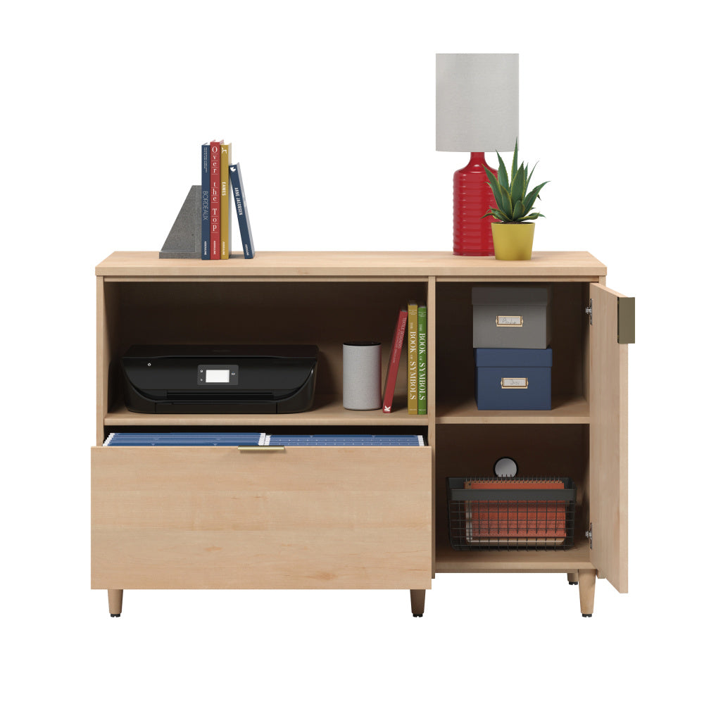 Clifford Place TV Credenza Natural Maple