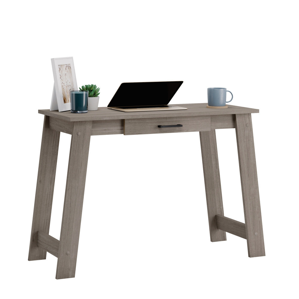 Sauder Beginnings Writing Table, Silver Sycamore Finish