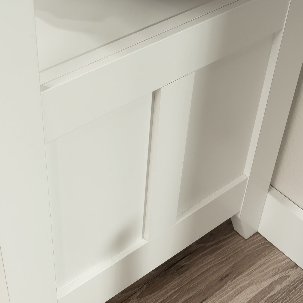 Sauder August Hill File Cabinet 1-Drawer with Open Shelf, Legal Siz