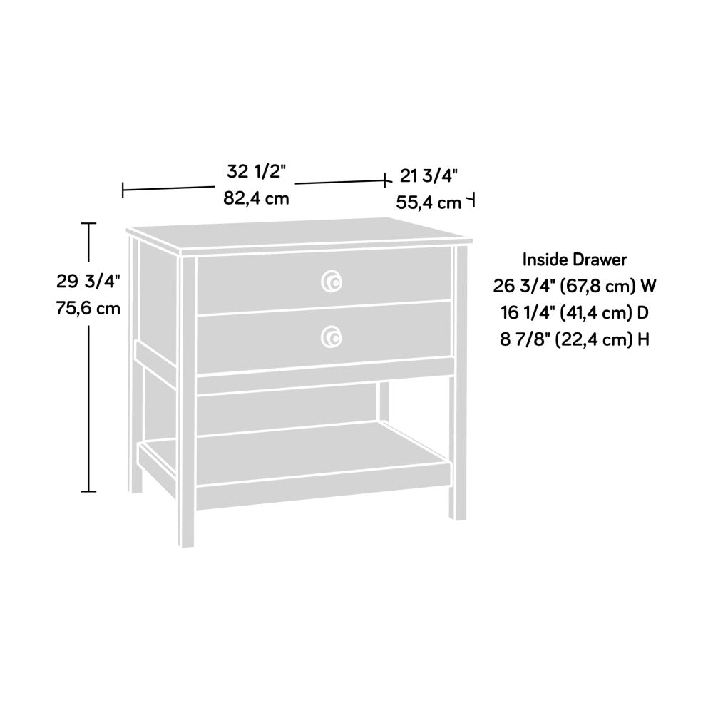 Lateral File, Brown finish