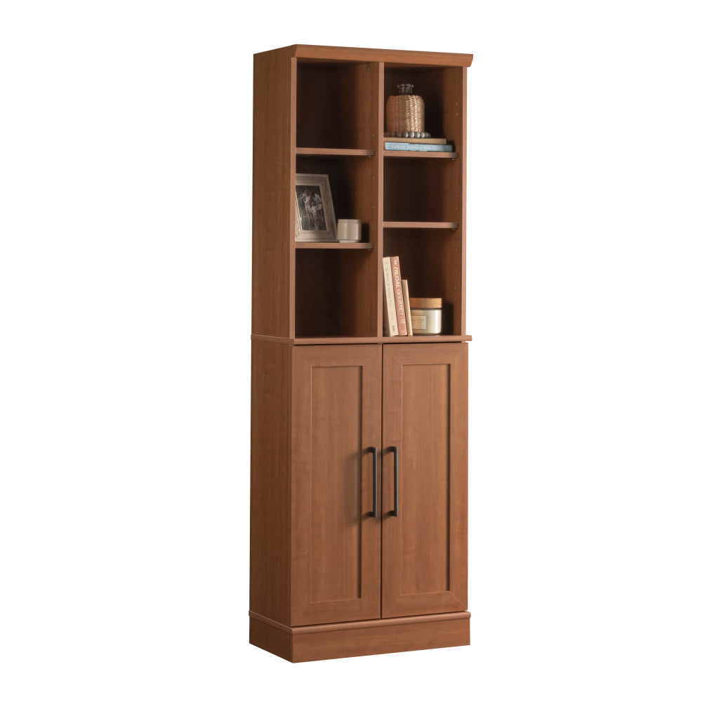 HomePlus Multi-Room Storage Cabinet with Adjustable Shelves and Door Positioning, Kitchen Laundry Bathroom Pantry Storage Cabinet, in Sienna Oak Finish