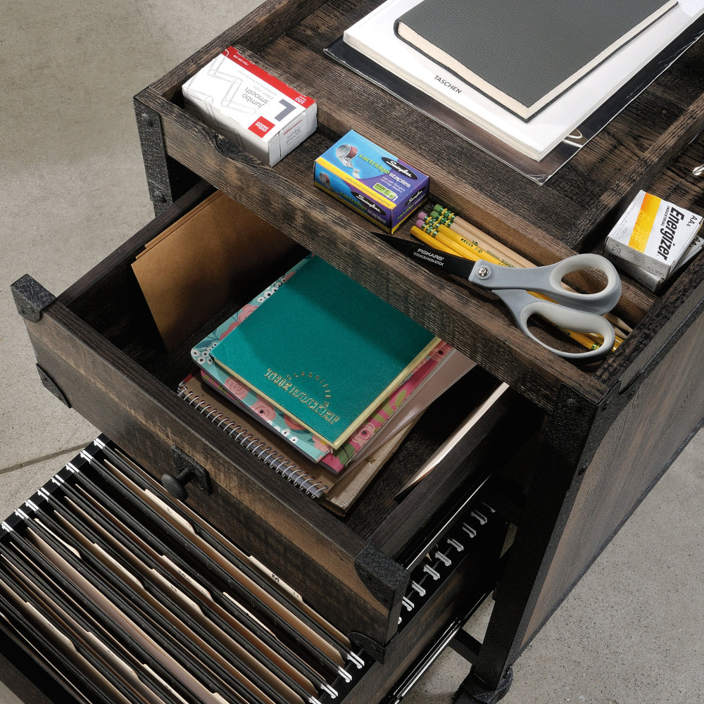 Foundry Road 2-Drawer File Cabinet Carbon Oak