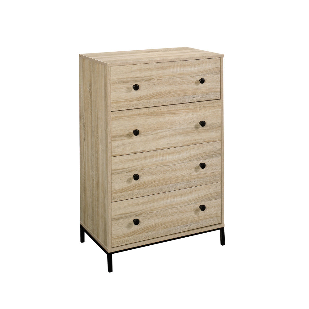 North Avenue 4-Drawer Chest Charter Oak