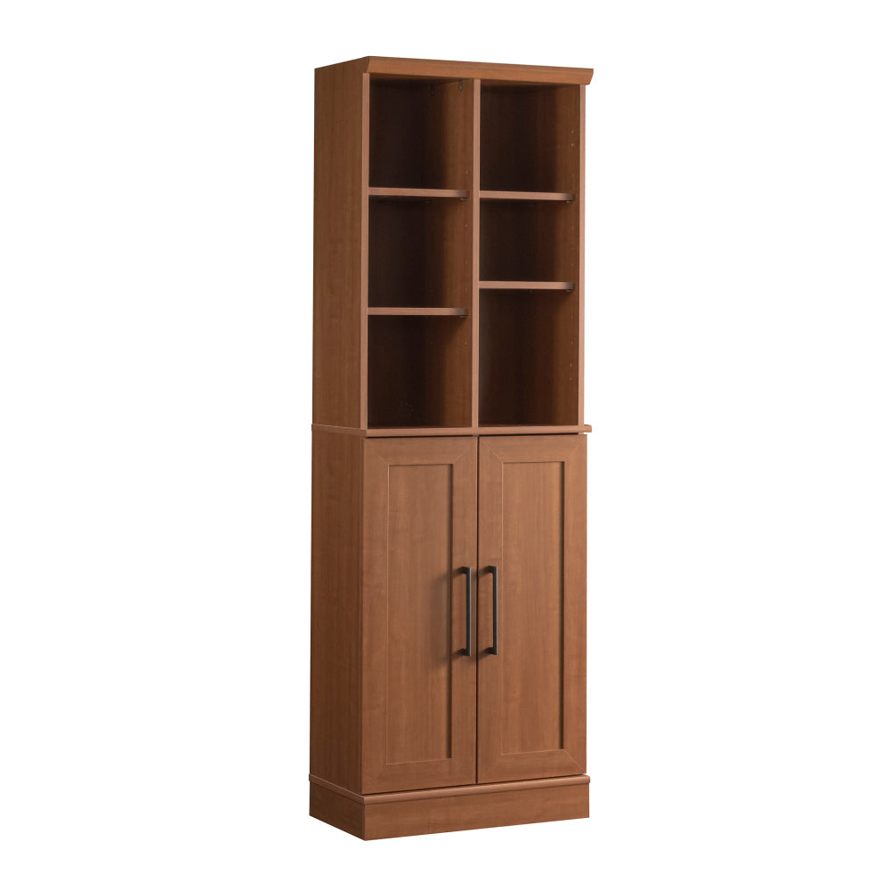 HomePlus Multi-Room Storage Cabinet with Adjustable Shelves and Door Positioning, Kitchen Laundry Bathroom Pantry Storage Cabinet, in Sienna Oak Finish