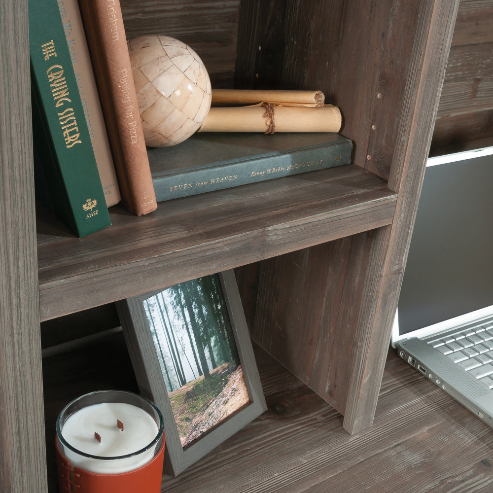 Sauder Aspen Post Commercial Office Hutch, Pebble Pine Finish