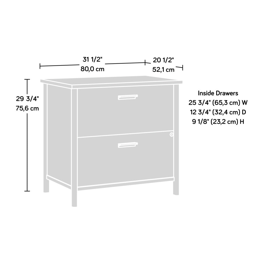 Lateral File, Brown finish