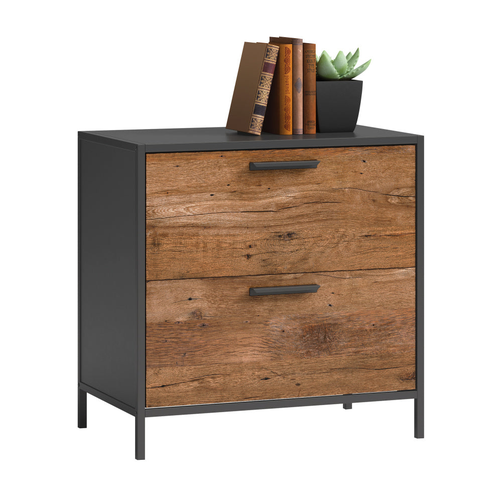 Sauder Boulevard Cafe Lateral File, Vintage Oak Finish