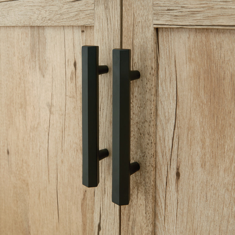 Sauder Aspen Post Door Library Base/Utility Stand, Prime Oak Finish