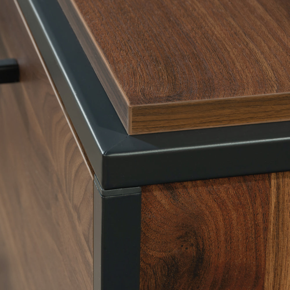 Sauder Nova Loft Lateral File, Grand Walnut Finish