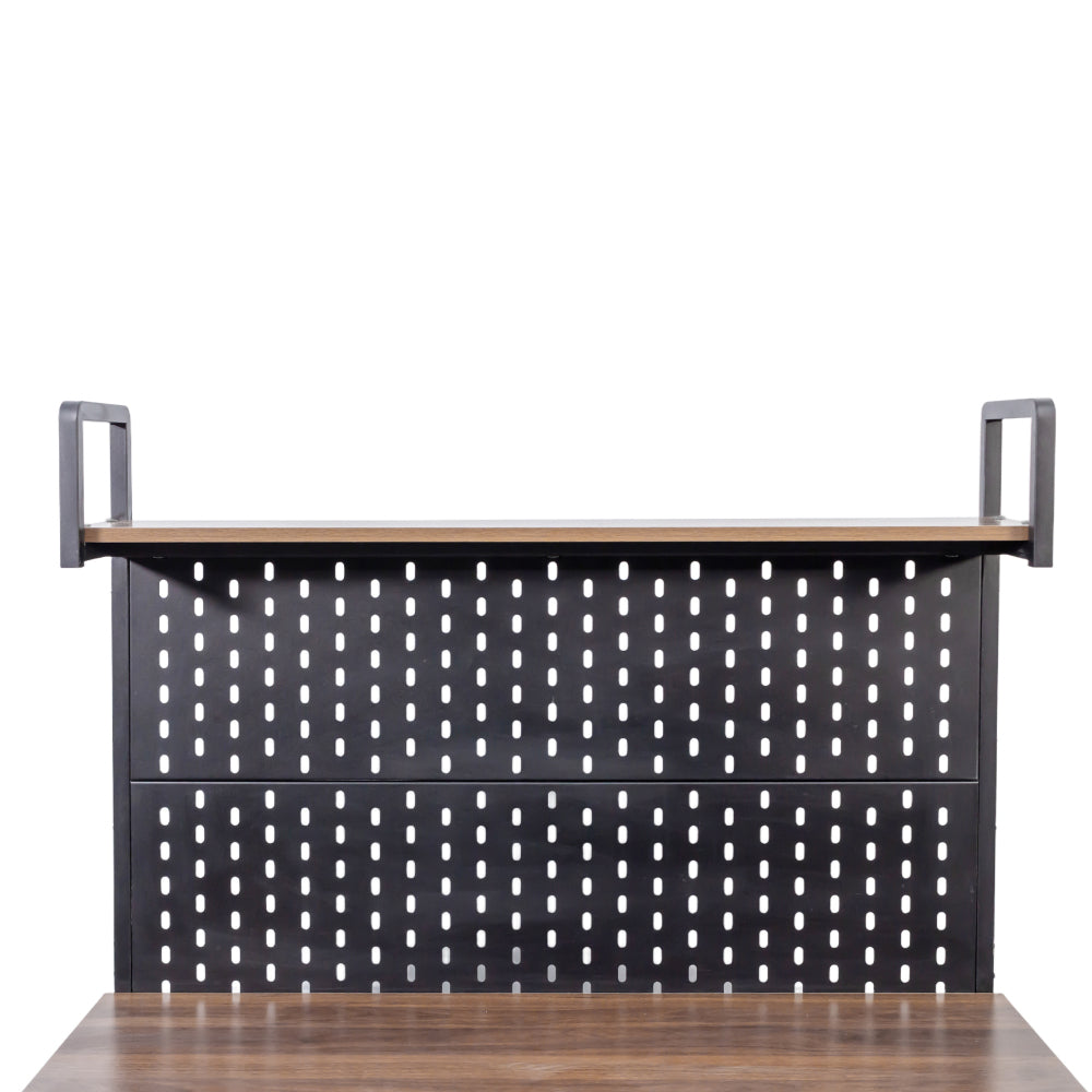 Kitchen Bakers Rack with Door, Microwave Oven Stand, Utility Storage Shelf,  Durable Kitchen Organizer for Small Spaces