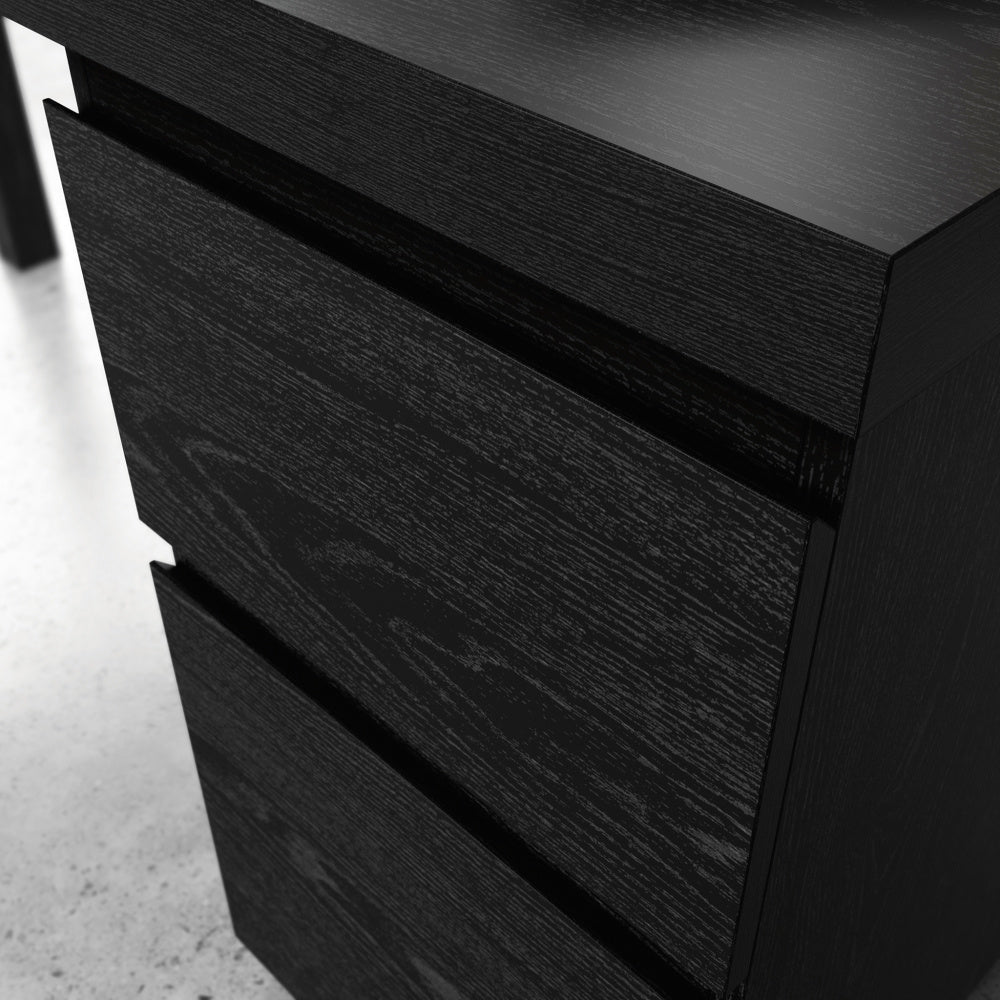 Sauder Furniture Sauder Select L-Shaped Desk with File Drawer Bourbon Oak