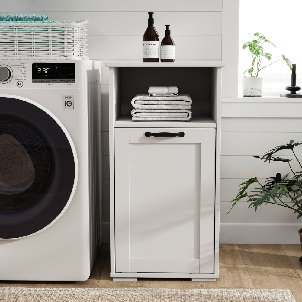 Laundry Cabinet ,with 2 Removable Liner Bags