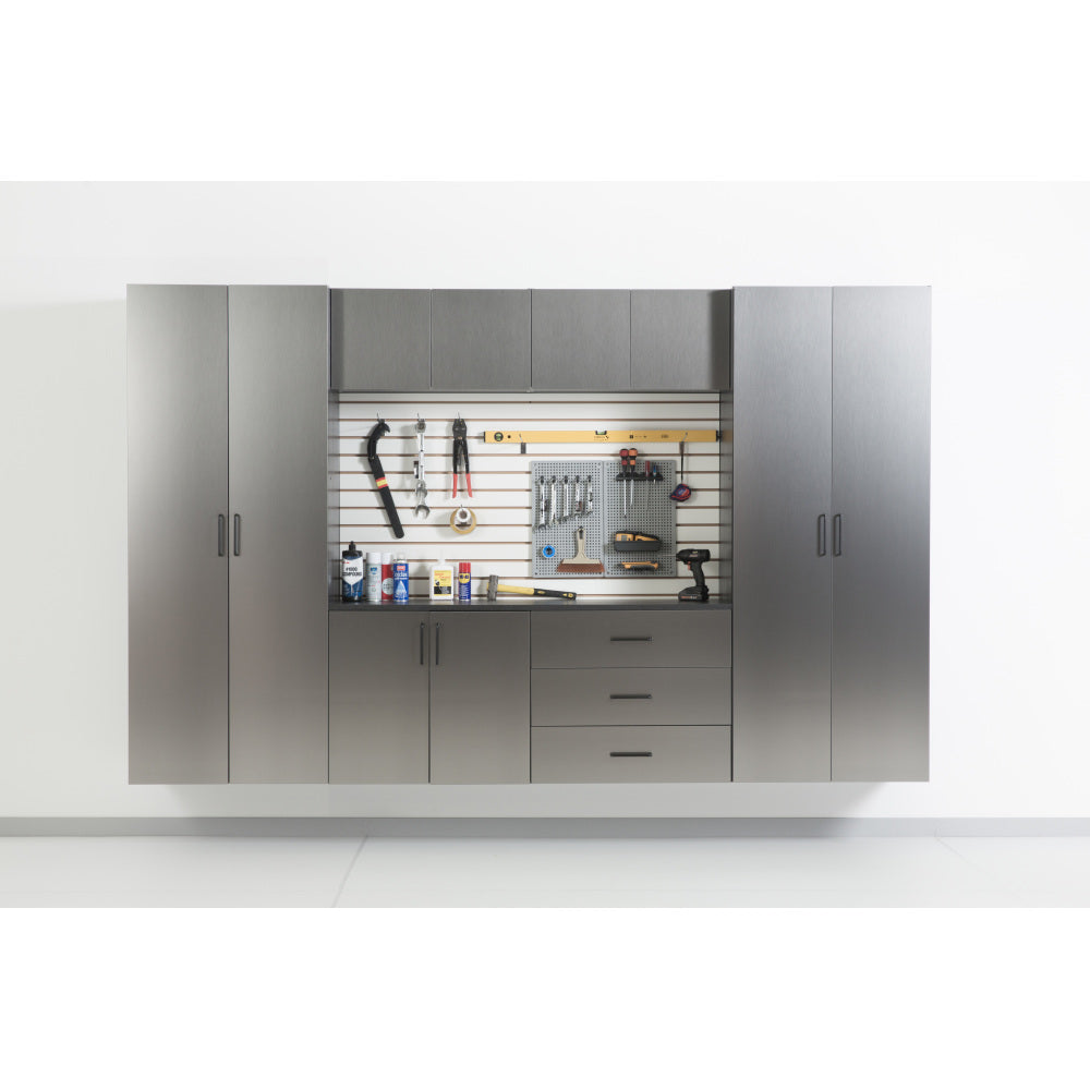 Astro Series 32 in. W x 79 in. H x 20 in. D Metal Wall Mounted Storage Cabinet