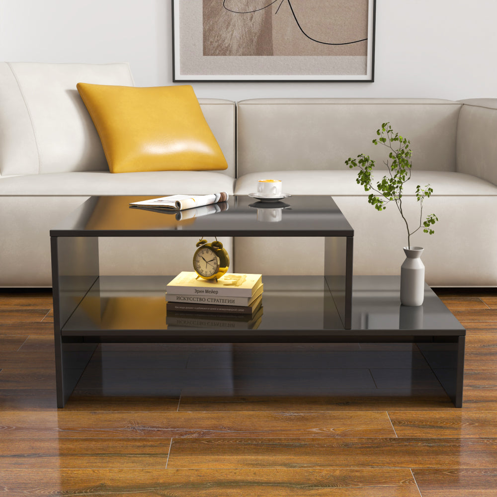 3 in 1 deformed Coffee Tables with Storage Cabinet for Living Room, Coffee Table with  for Dining Room