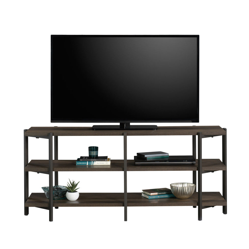 North Avenue Modern Credenza TV Stand Smoked Oak