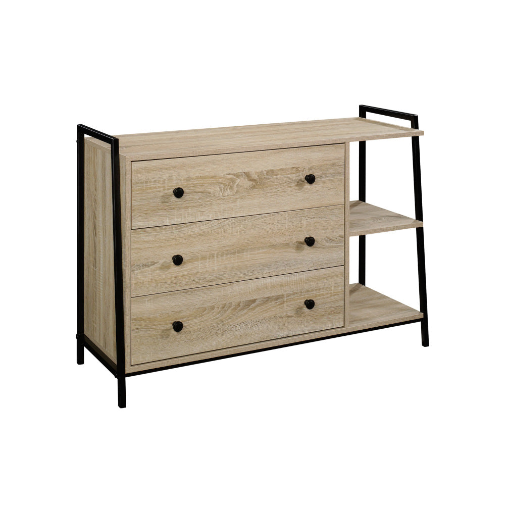 North Avenue 3-Drawer Dresser Charter Oak