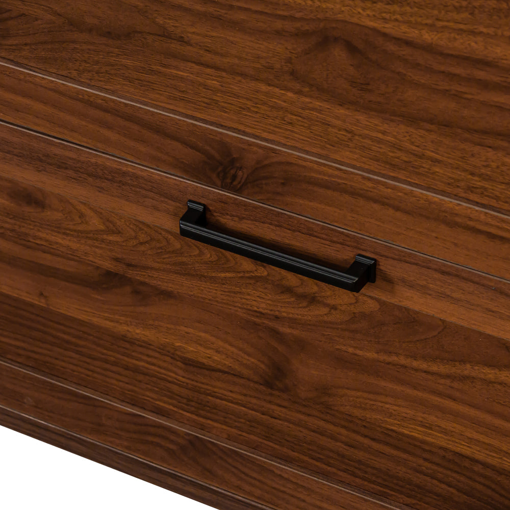 2 Drawer Farmhouse File Cabinet,Filing Cabinet with Lock for Home Office