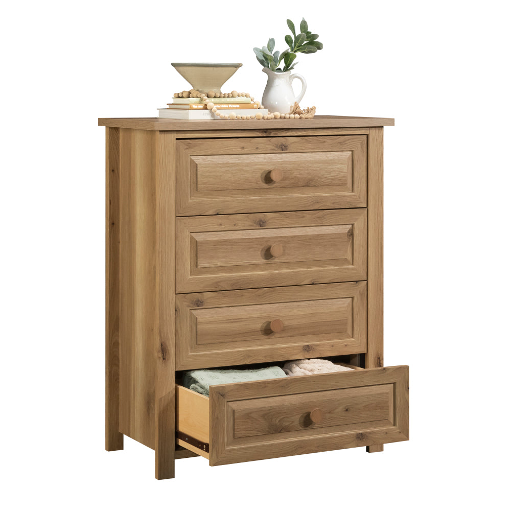 Hillmont Farm Country 4-Drawer Bedroom Chest Timber
