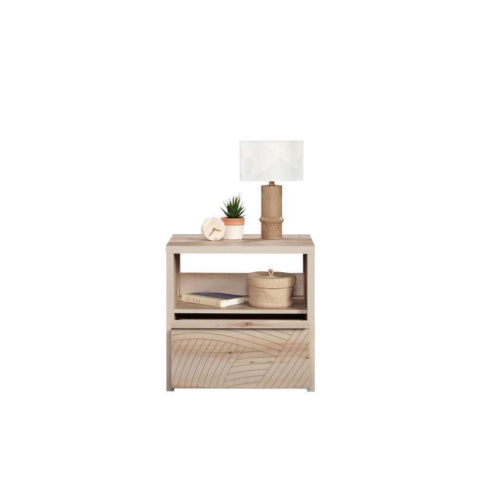Harvey Park 1-Drawer Nightstand Pacific Maple