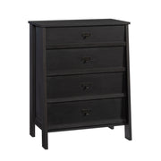 Trestle 4-Drawer Bedroom Chest Raven Oak  – Sauder