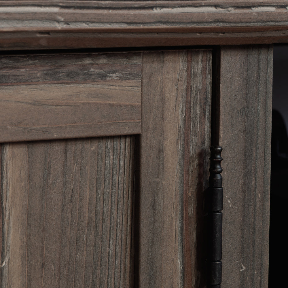 Aspen Post Office Credenza Pebble Pine – Sauder