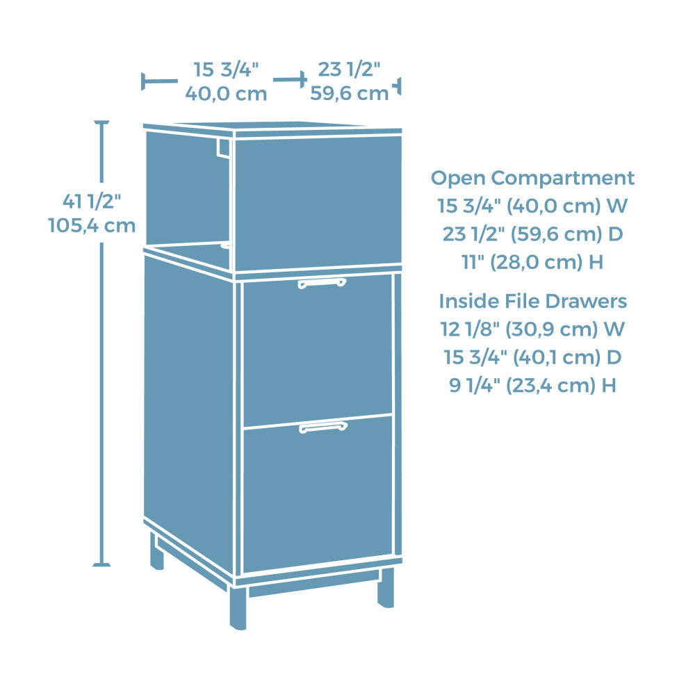 Sauder Bergen Circle File Tower Ka Disc