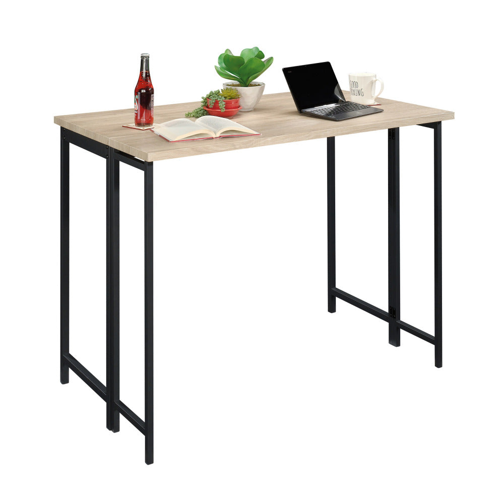 Sauder North Avenue Table with Drop Leaf, L: 47.50" x W: 28.38" x H: 36.13", Charter Oak Finish