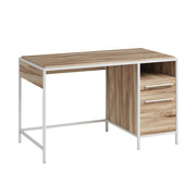 Sauder Nova Loft Home Office Desk with Drawers, Kiln Acacia
