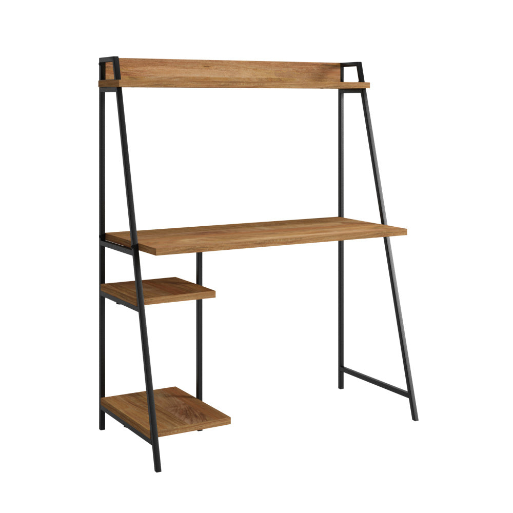 Sauder North Avenue Desk with Hutch, Charter Oak Finish