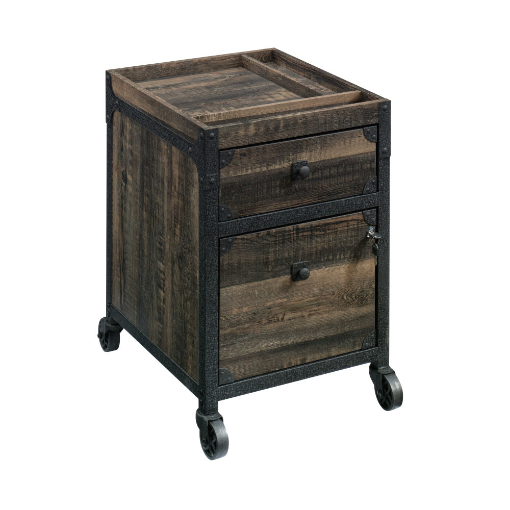 Foundry Road 2-Drawer File Cabinet Carbon Oak
