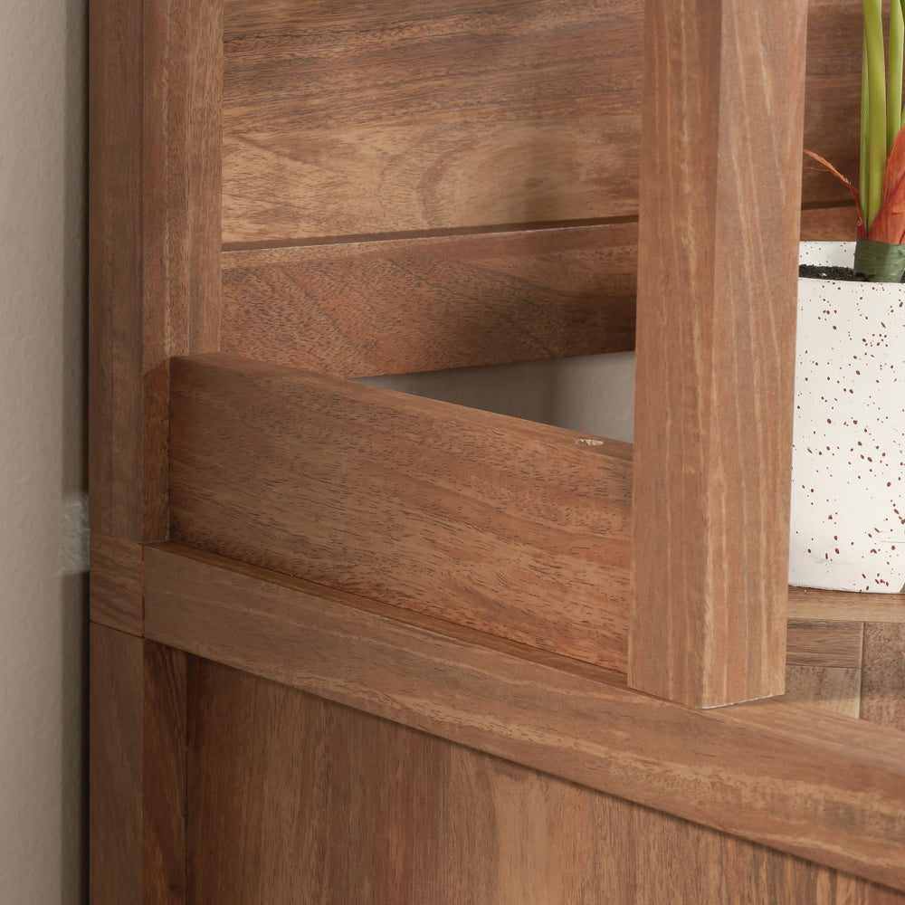 Sauder Cannery Bridge Commercial Office Hutch, in Sindoori Mango Finish